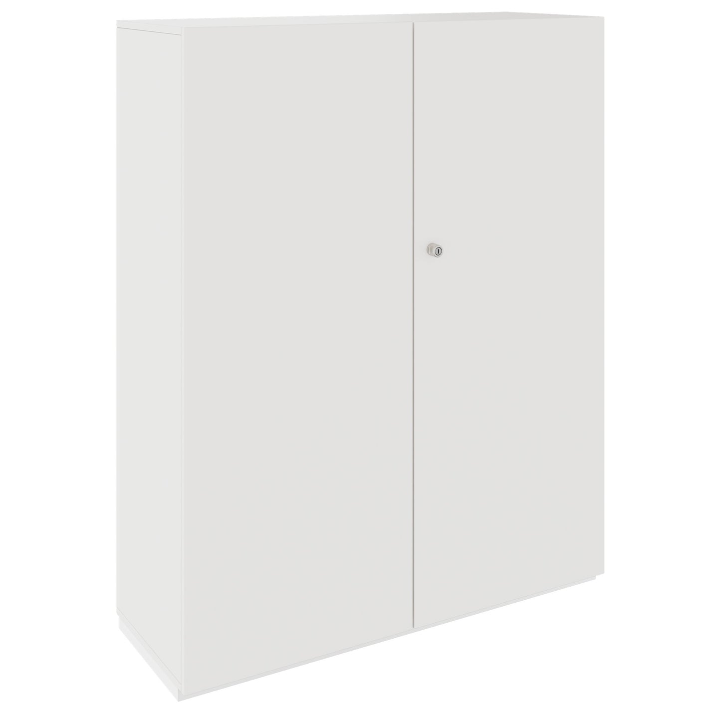 PRO Flügeltürenschrank | 4 OH, 800 - 1200 x 1510 mm, Soft-Close, Weiß