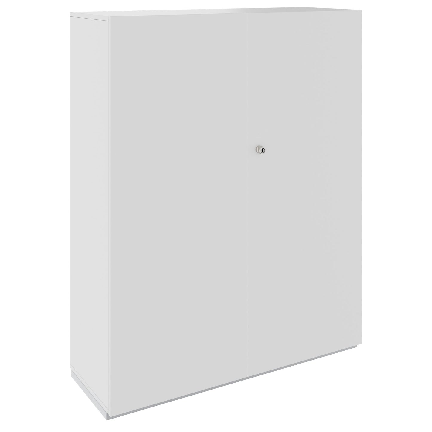PRO Gabinetto di Cloakroom | 4 OH, 1200 x 1510 mm, con scaffale, morbido, grigio