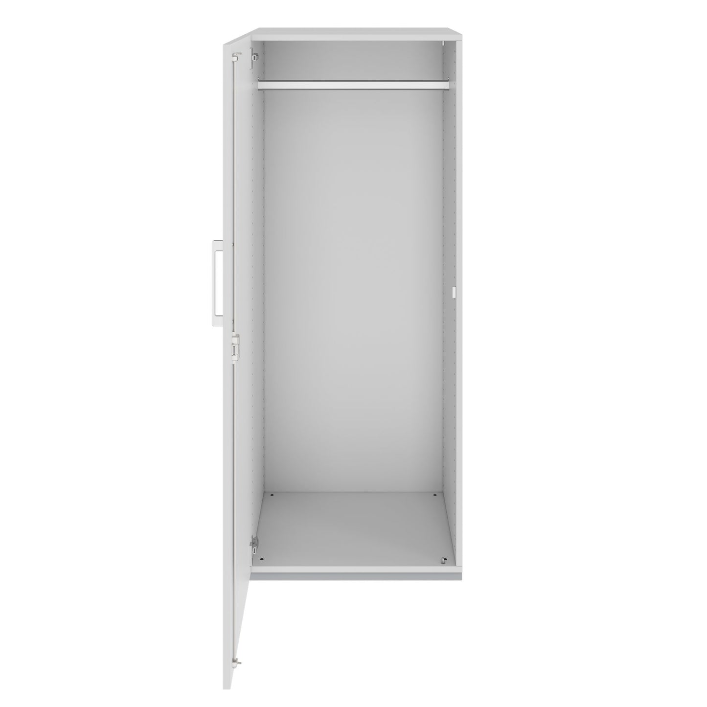 PRO Gabinetto di Cloakroom | 4 OH, 400 - 600 x 1510 mm, morbido, grigio