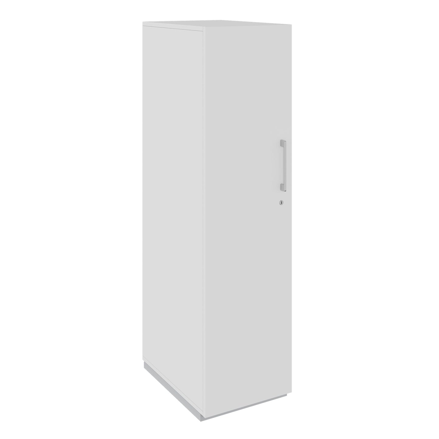 PRO Gabinetto di Cloakroom | 4 OH, 400 - 600 x 1510 mm, morbido, grigio
