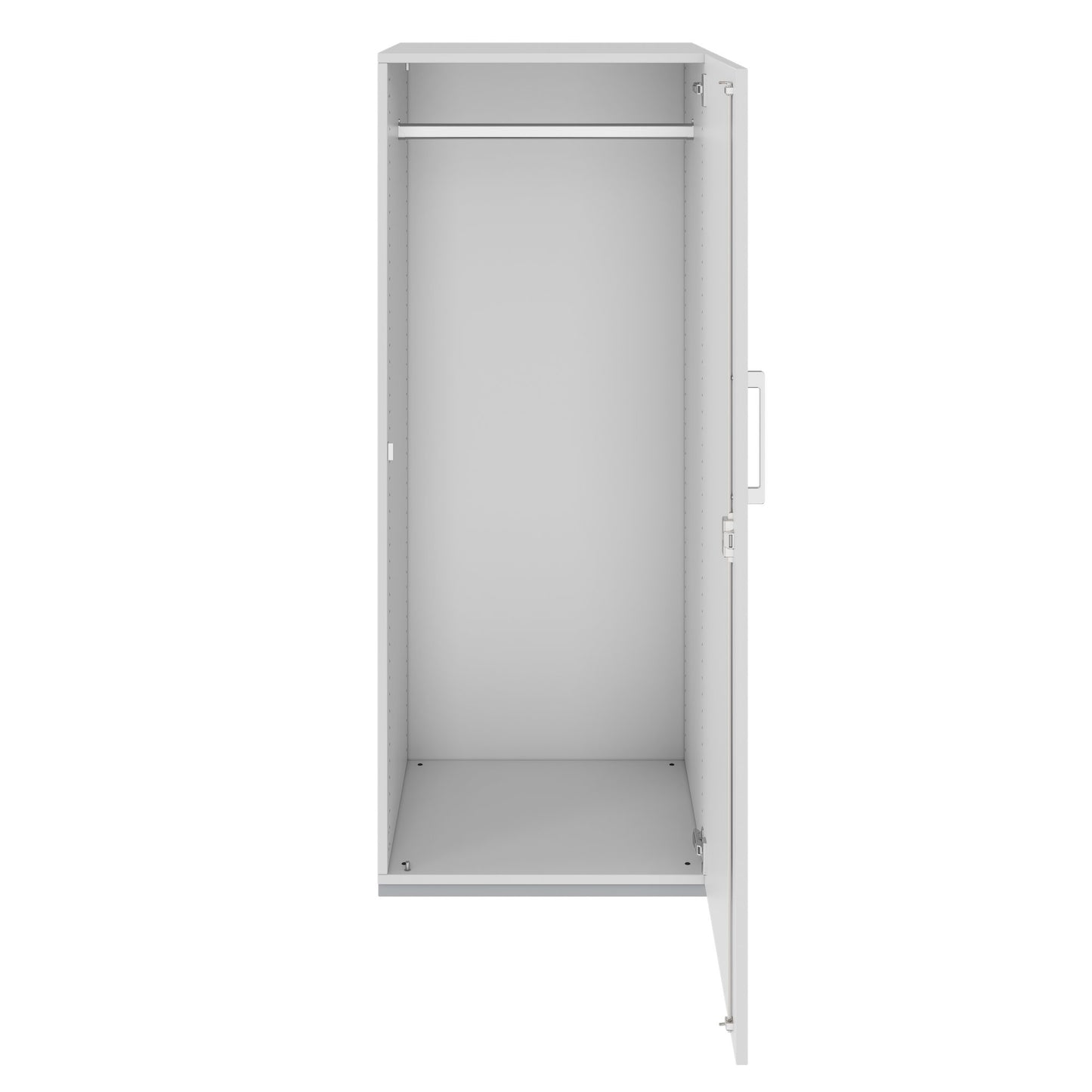 PRO Gabinetto di Cloakroom | 4 OH, 400 - 600 x 1510 mm, morbido, grigio
