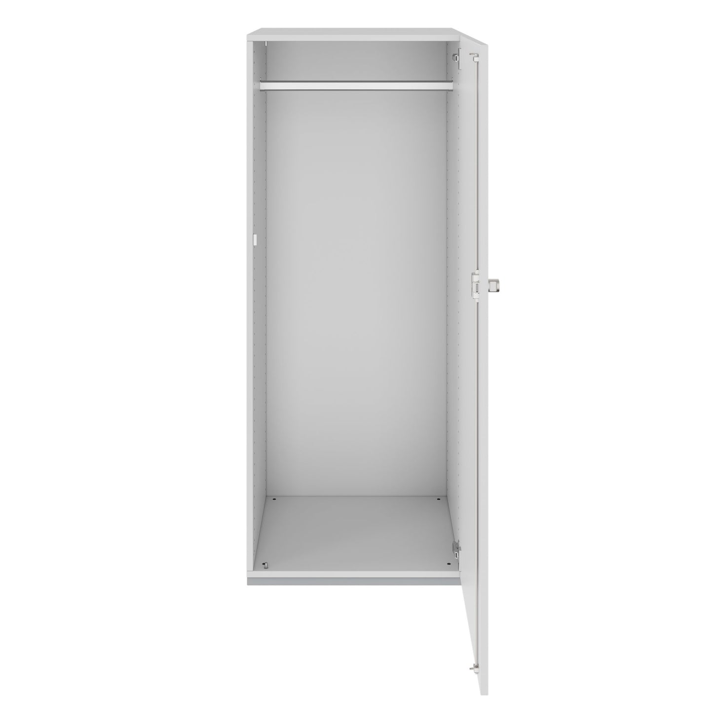 PRO Gabinetto di Cloakroom | 4 OH, 400 - 600 x 1510 mm, morbido, grigio