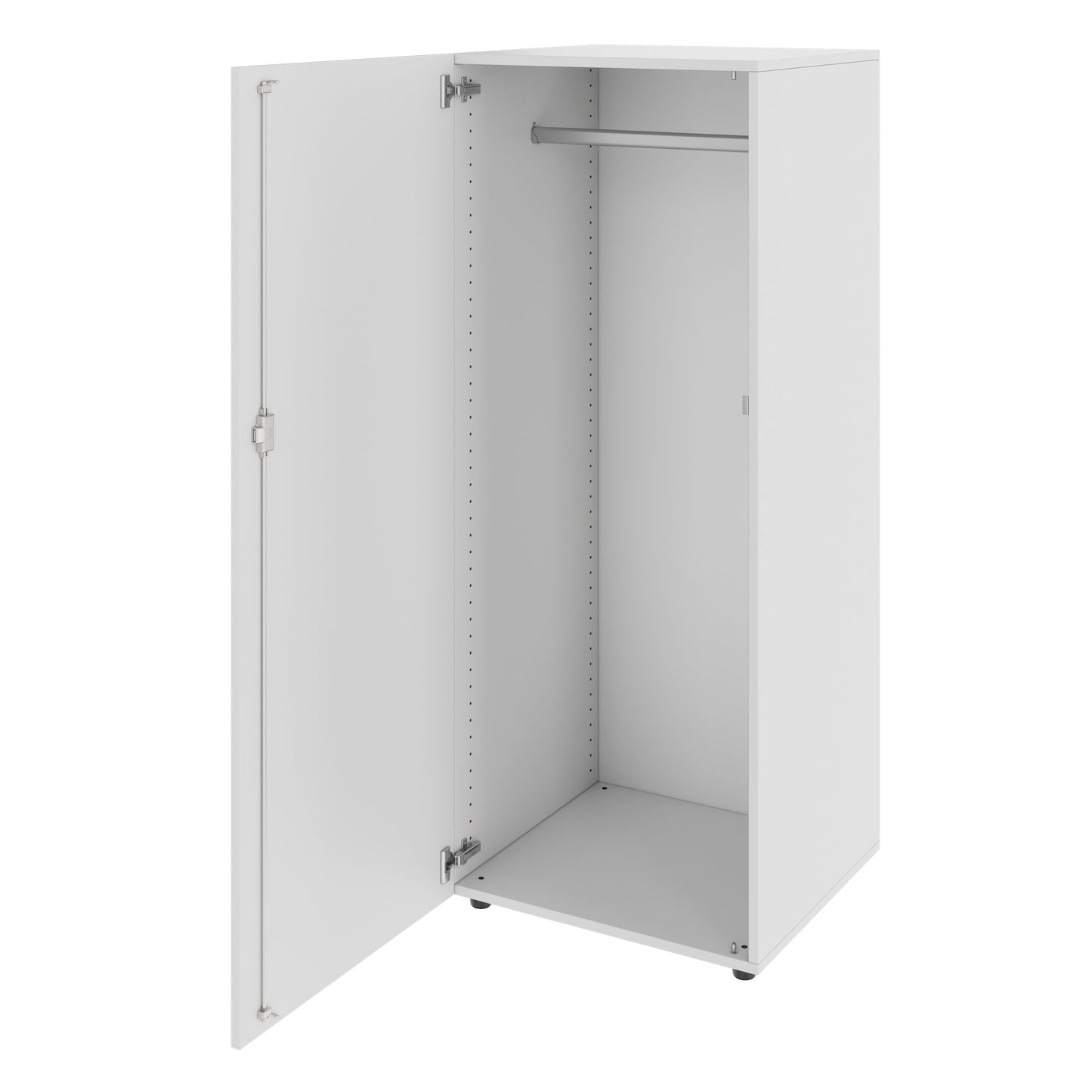PRO Gabinetto di Cloakroom | 4 OH, 400 - 600 x 1510 mm, morbido, grigio