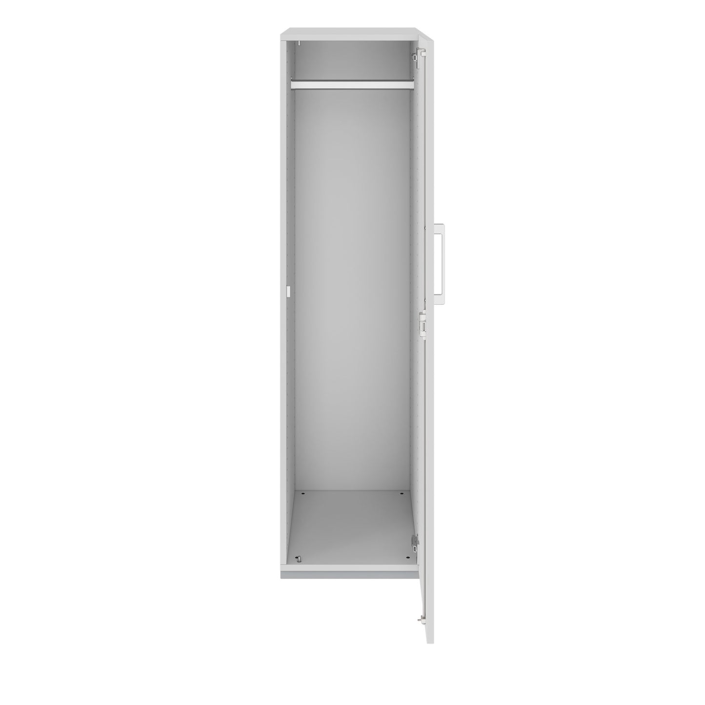 PRO Gabinetto di Cloakroom | 4 OH, 400 - 600 x 1510 mm, morbido, grigio