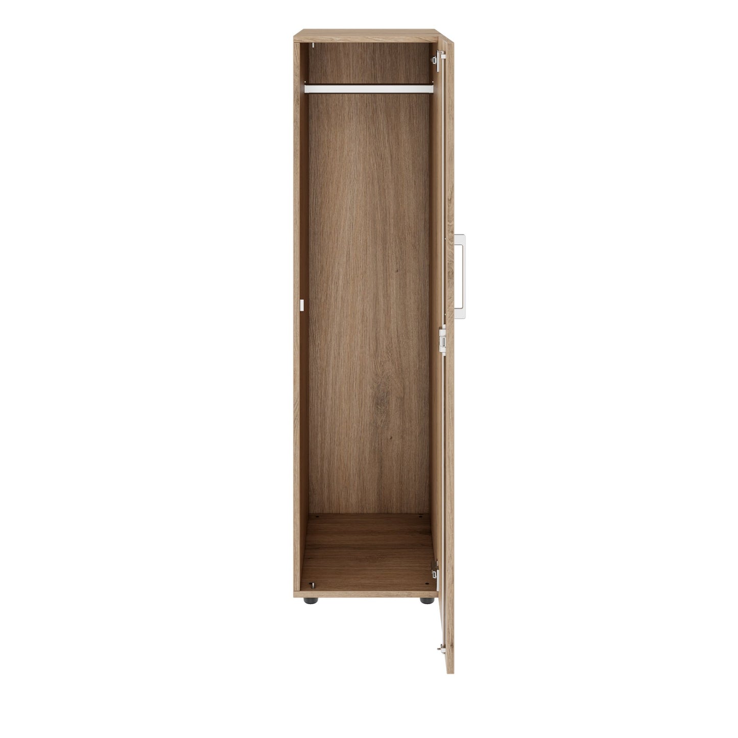 PRO Gabinetto di Cloakroom | 4 OH, 400 - 600 x 1510 mm, morbido, quercia naturale