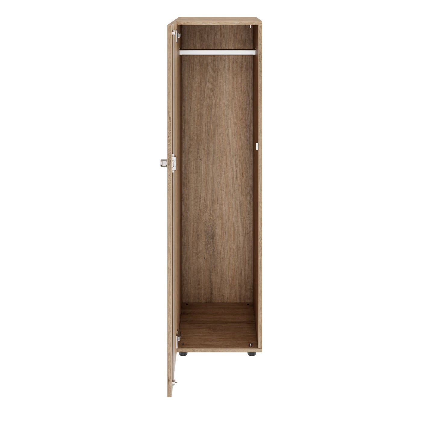 PRO Gabinetto di Cloakroom | 4 OH, 400 - 600 x 1510 mm, morbido, quercia naturale
