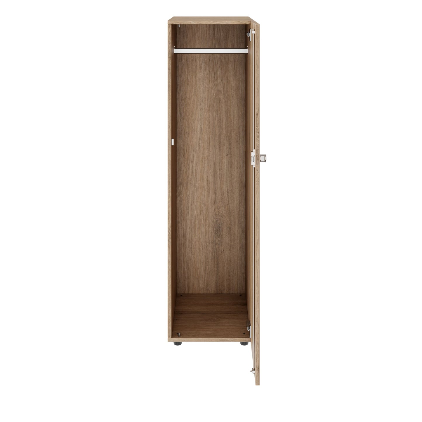 PRO Gabinetto di Cloakroom | 4 OH, 400 - 600 x 1510 mm, morbido, quercia naturale