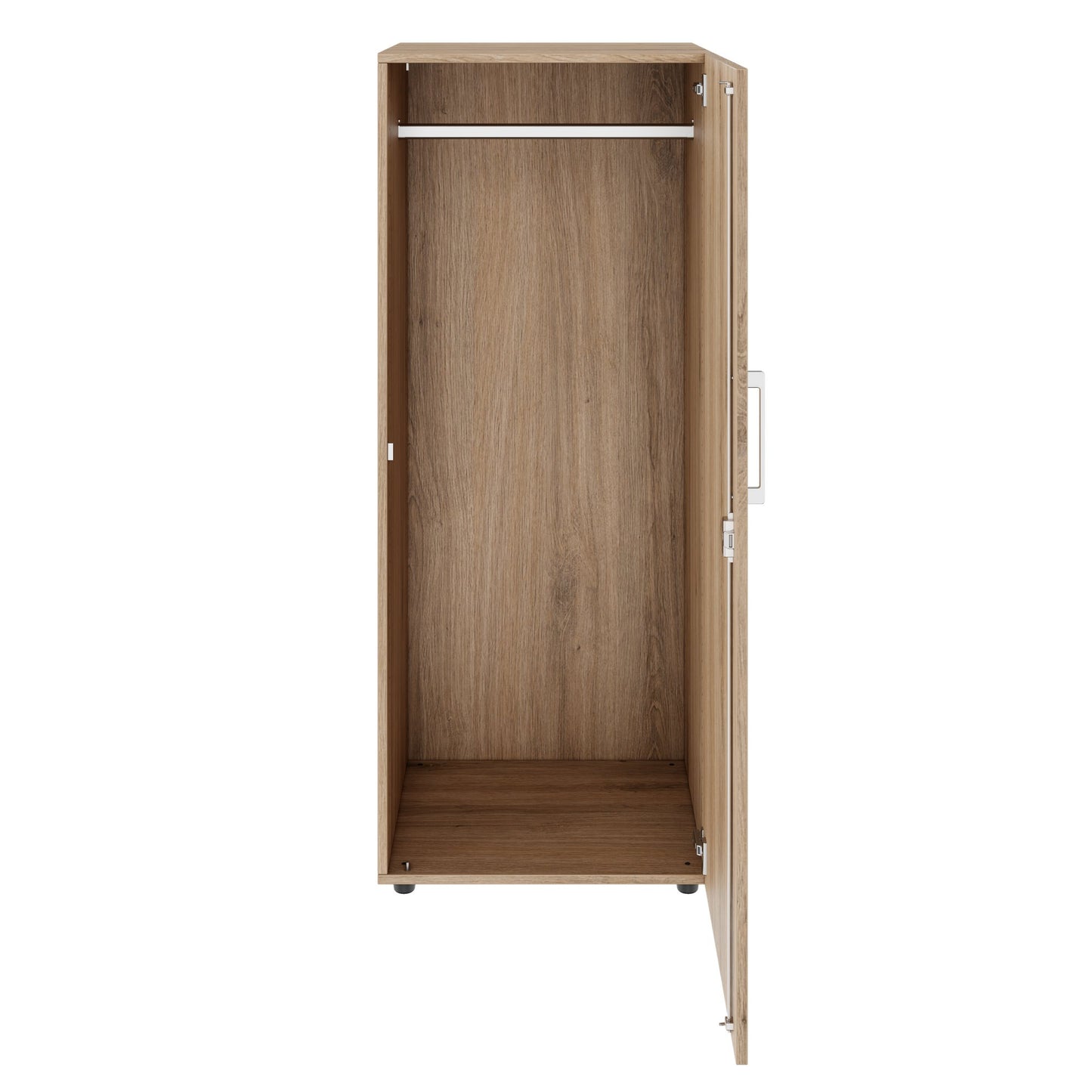 PRO Gabinetto di Cloakroom | 4 OH, 400 - 600 x 1510 mm, morbido, quercia naturale