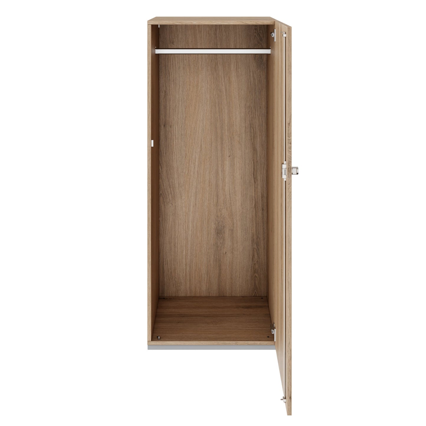 PRO Gabinetto di Cloakroom | 4 OH, 400 - 600 x 1510 mm, morbido, quercia naturale