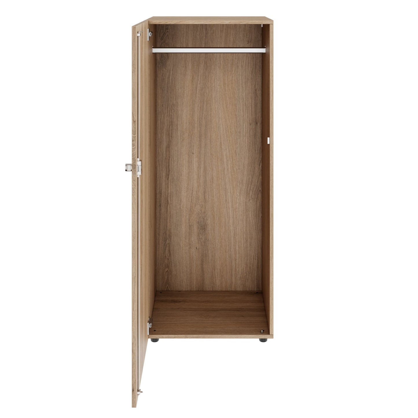 PRO Gabinetto di Cloakroom | 4 OH, 400 - 600 x 1510 mm, morbido, quercia naturale