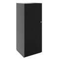 PRO Garderobenschrank | 4 OH, 400 - 600 x 1510 mm, Soft-Close, Schwarz - 1 Thumbnail Image