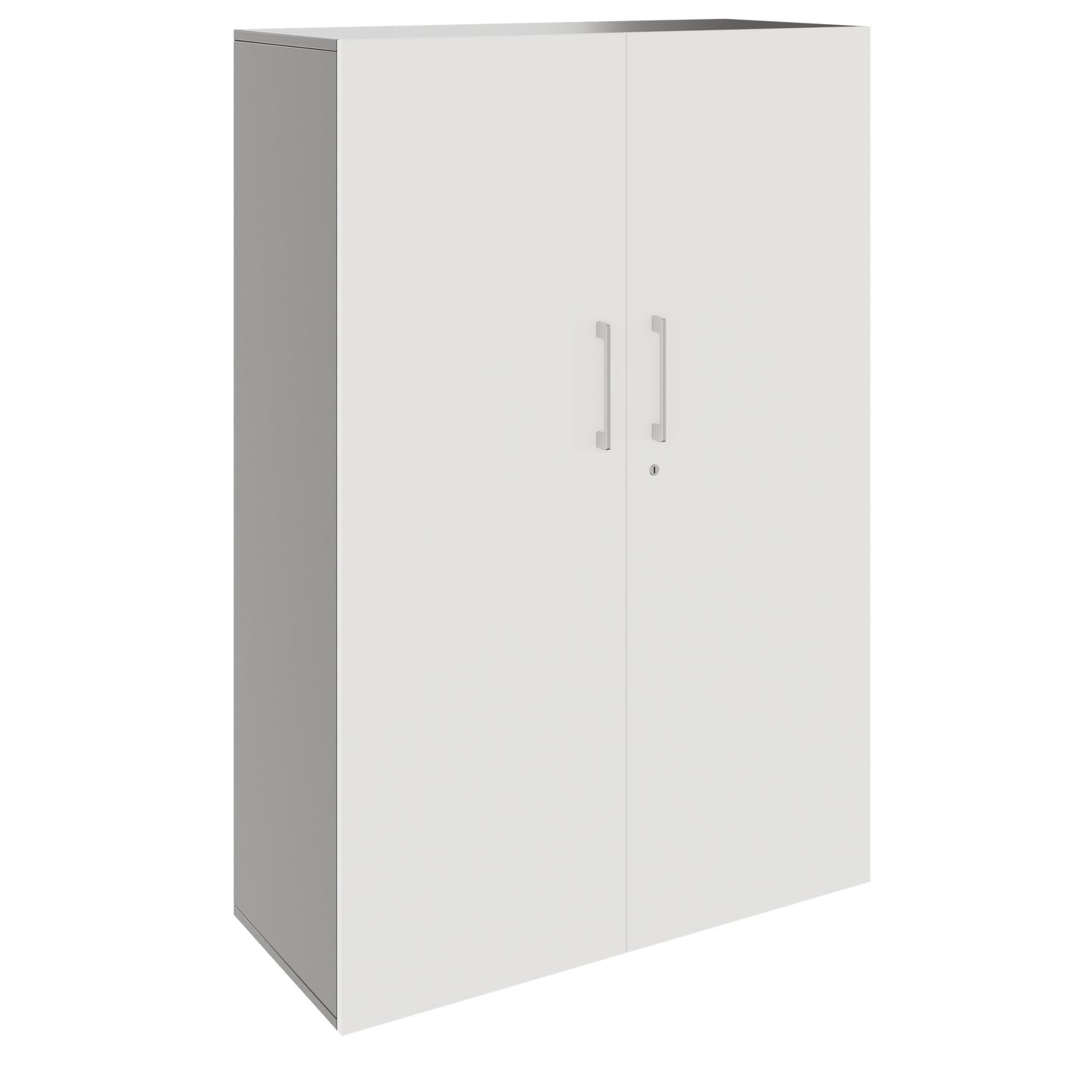 PRO Gabinetto di Cloakroom | 4 OH, 800 - 1000 x 1510 mm, morbido -close, grafite / bianco