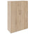 PRO Gabinetto di Cloakroom | 4 OH, 800 - 1000 x 1510 mm, morbido -close, area naturale