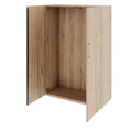 PRO Armoire vestiaire | 4 OH, 800 - 1000 x 1510 mm, fermeture douce, chêne nature - 4 Thumbnail Image