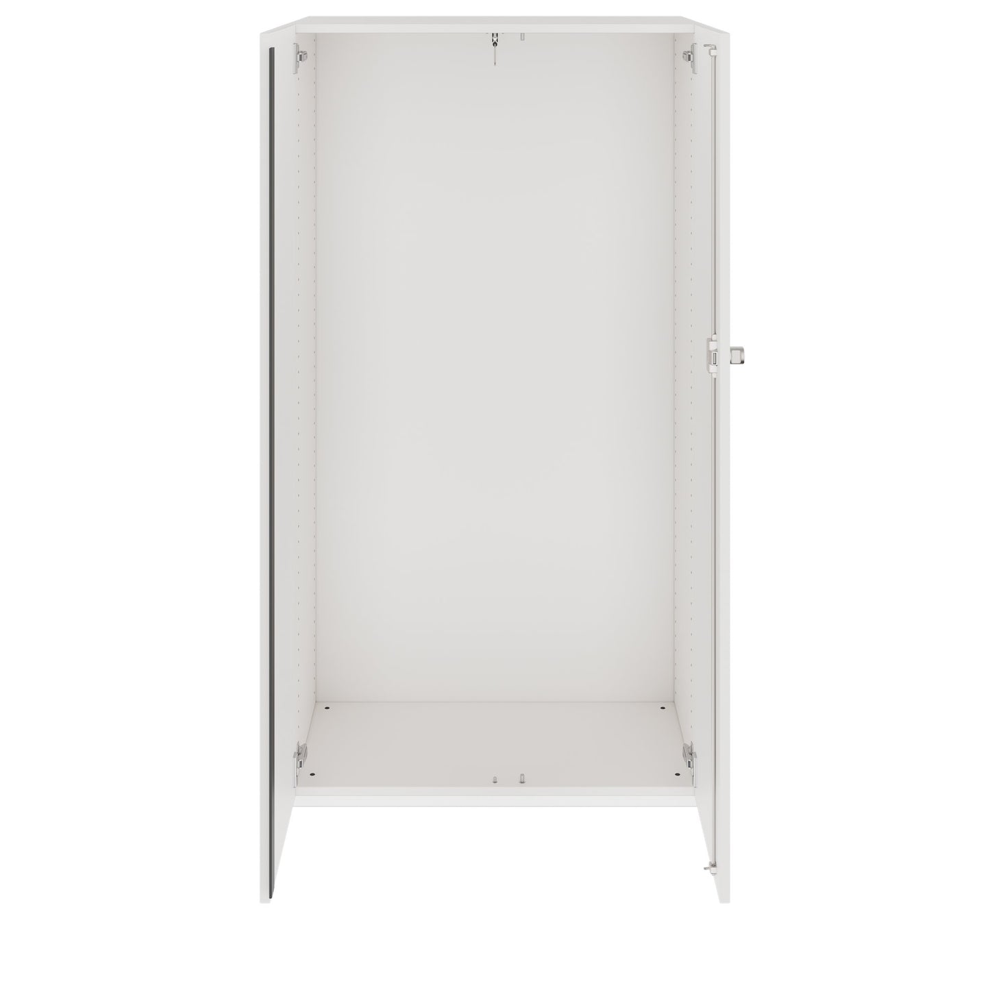 PRO Gabinetto di Cloakroom | 4 OH, 800 - 1000 x 1510 mm, morbido -close, bianco