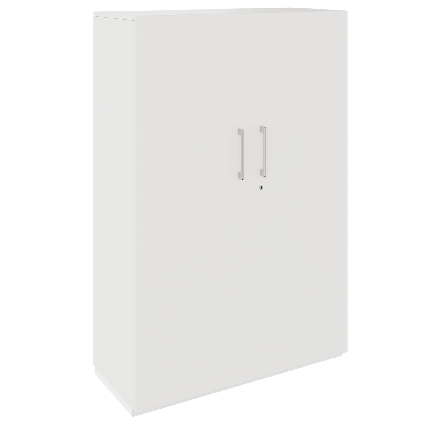 PRO Gabinetto di Cloakroom | 4 OH, 800 - 1000 x 1510 mm, morbido -close, bianco