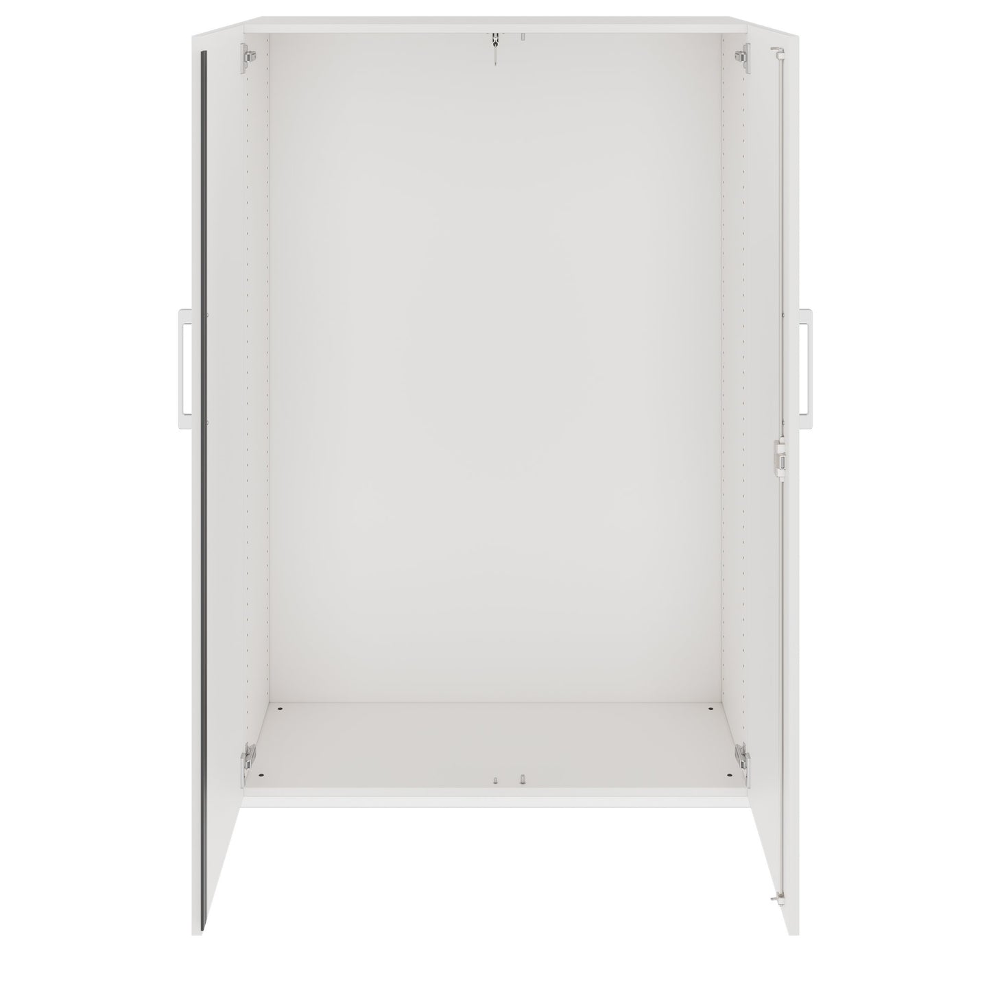 PRO Gabinetto di Cloakroom | 4 OH, 800 - 1000 x 1510 mm, morbido -close, bianco