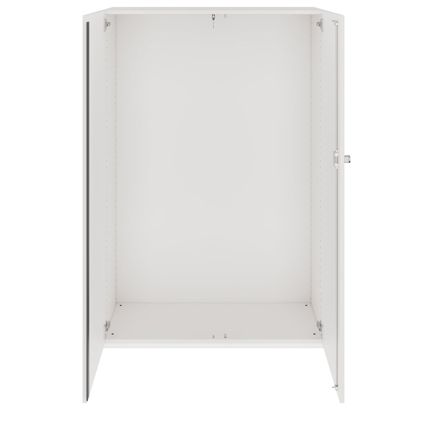 PRO Gabinetto di Cloakroom | 4 OH, 800 - 1000 x 1510 mm, morbido -close, bianco