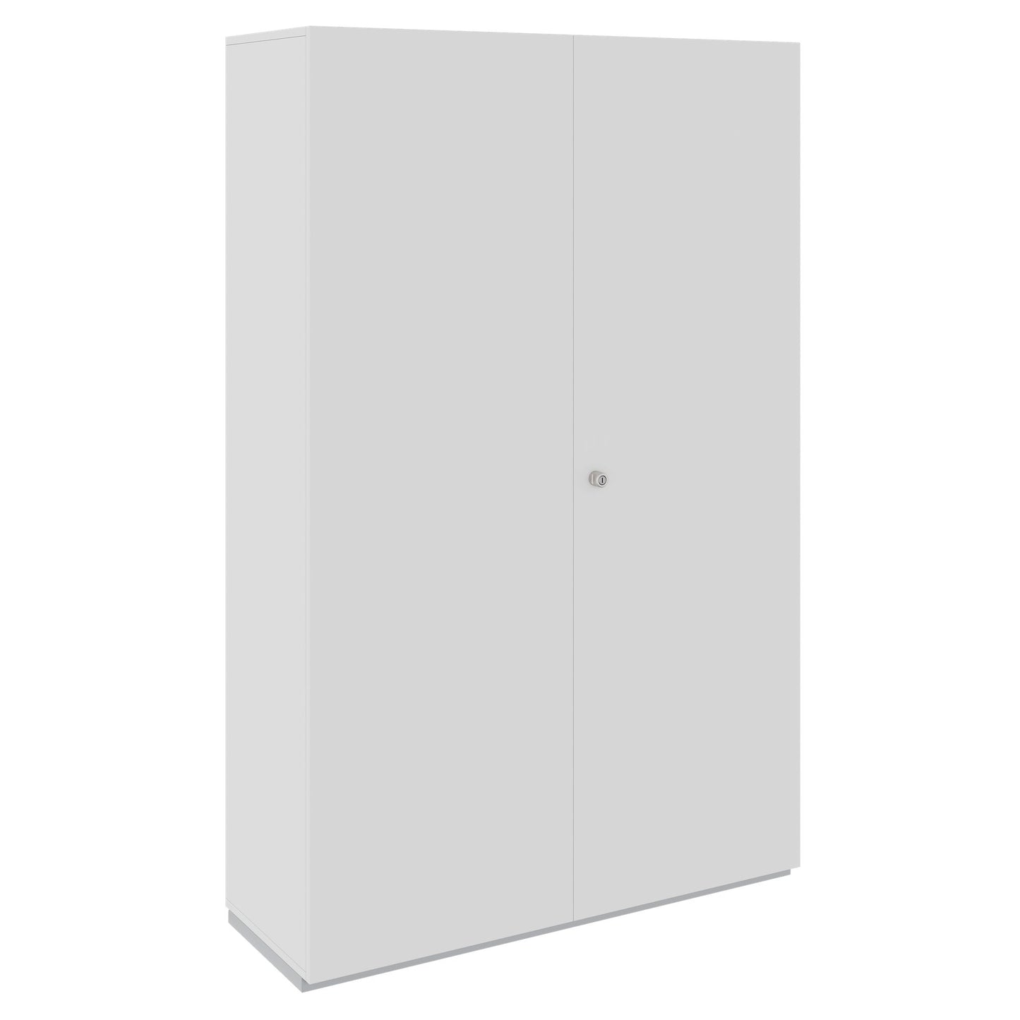 PRO Gabinetto di Cloakroom | 5 OH, 1200 x 1880 mm, con scaffale, morbido, grigio