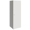 PRO Garderobenschrank | 5 OH, 400 - 600 x 1880 mm, Soft-Close, Graphit / Weiß - 1 Thumbnail Image