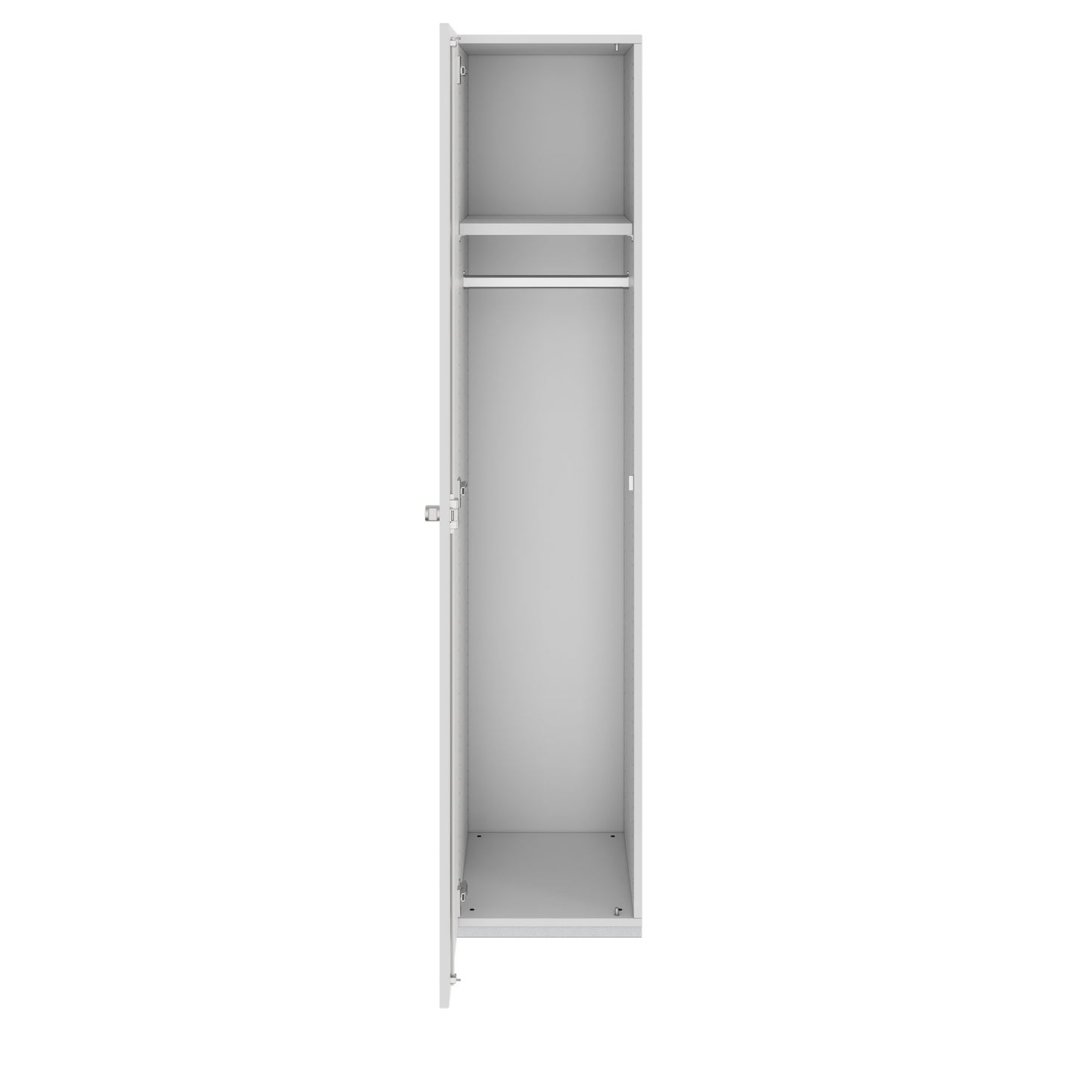 PRO Gabinetto di Cloakroom | 5 OH, 400 - 600 x 1880 mm, morbido -close, grigio