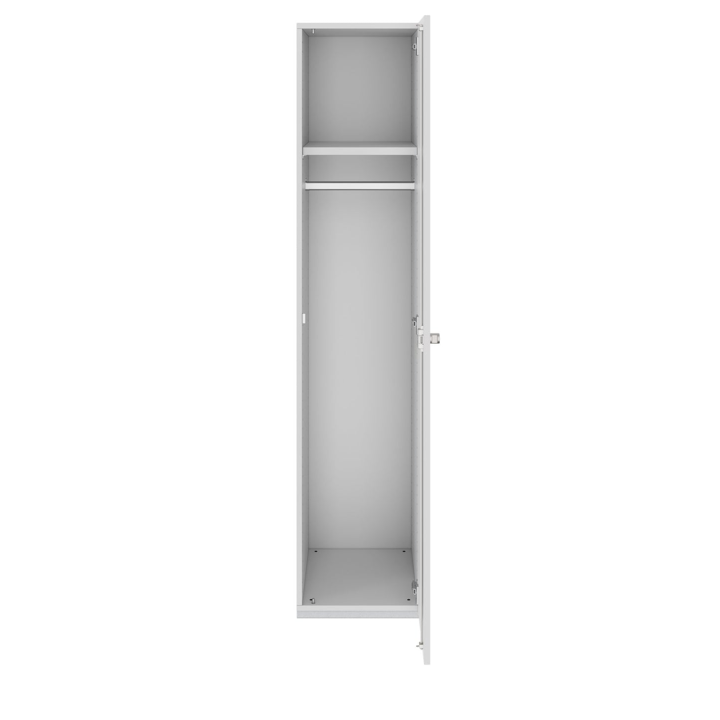 PRO Gabinetto di Cloakroom | 5 OH, 400 - 600 x 1880 mm, morbido -close, grigio