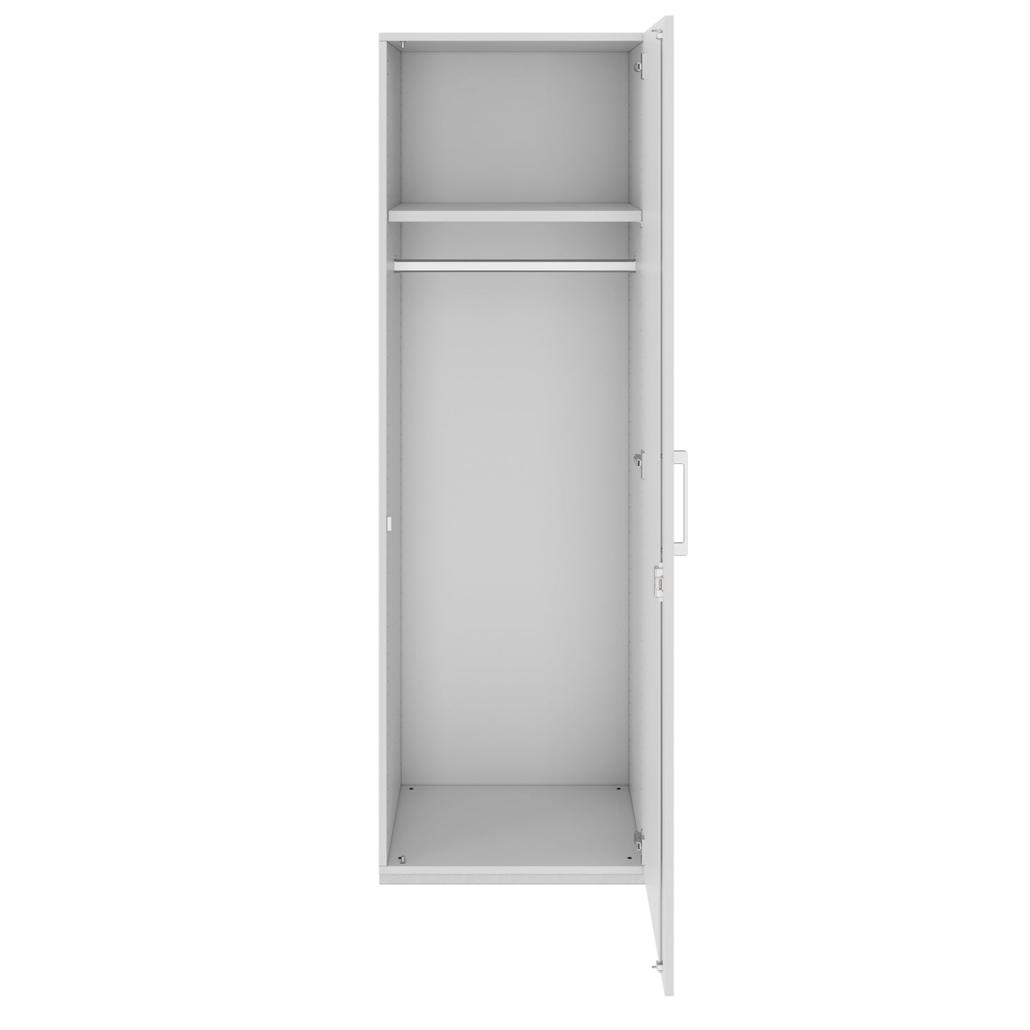 PRO Gabinetto di Cloakroom | 5 OH, 400 - 600 x 1880 mm, morbido -close, grigio