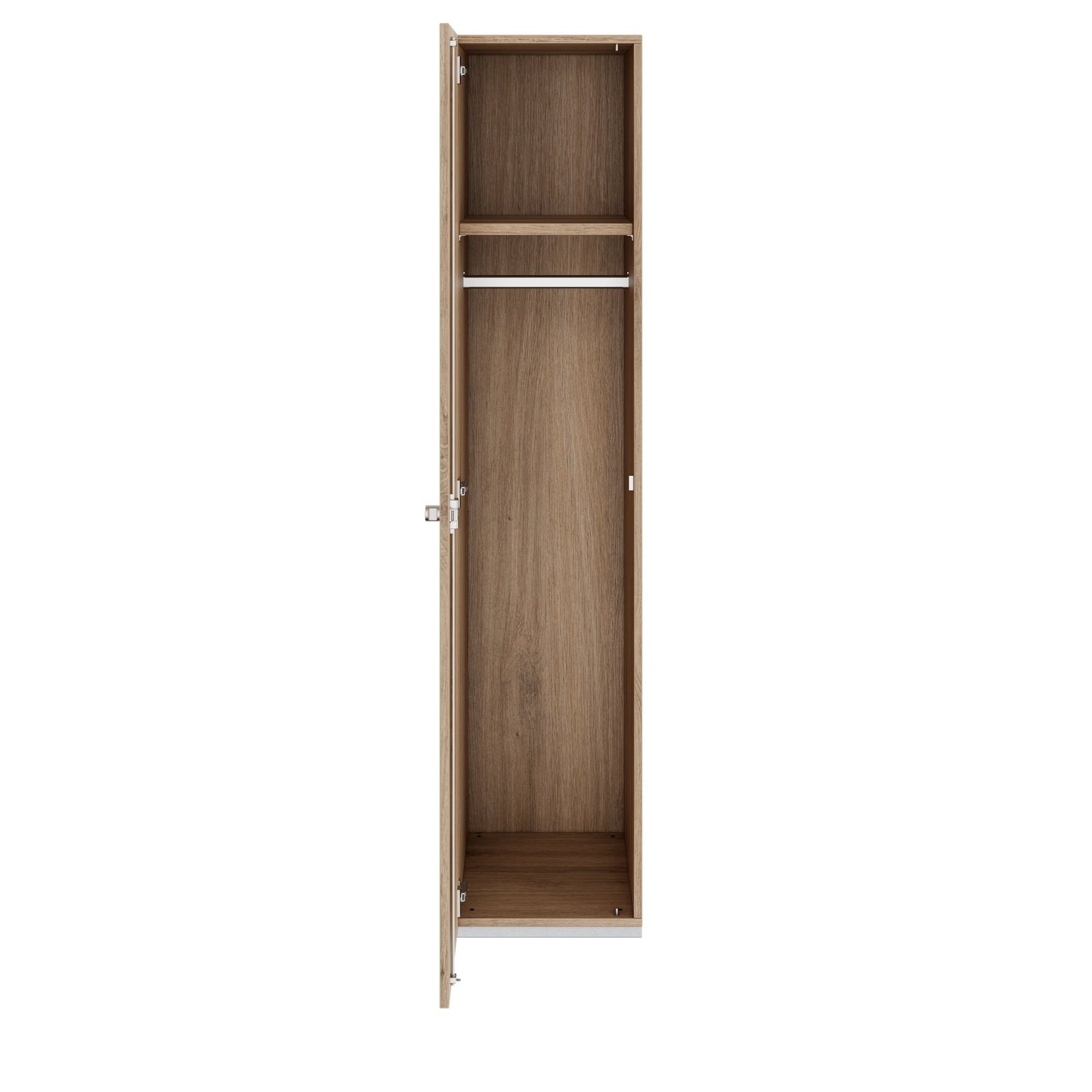 PRO Gabinetto di Cloakroom | 5 OH, 400 - 600 x 1880 mm, morbido, quercia naturale