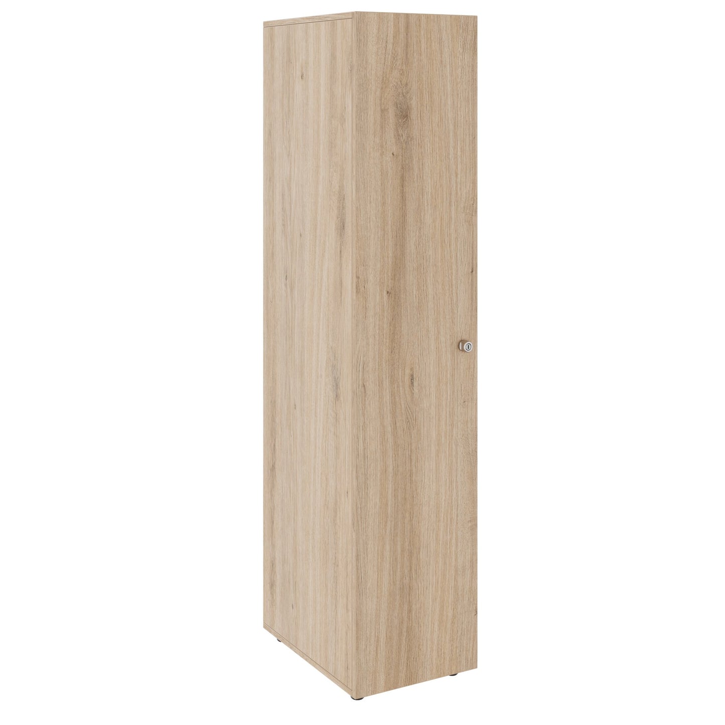 PRO Gabinetto di Cloakroom | 5 OH, 400 - 600 x 1880 mm, morbido, quercia naturale