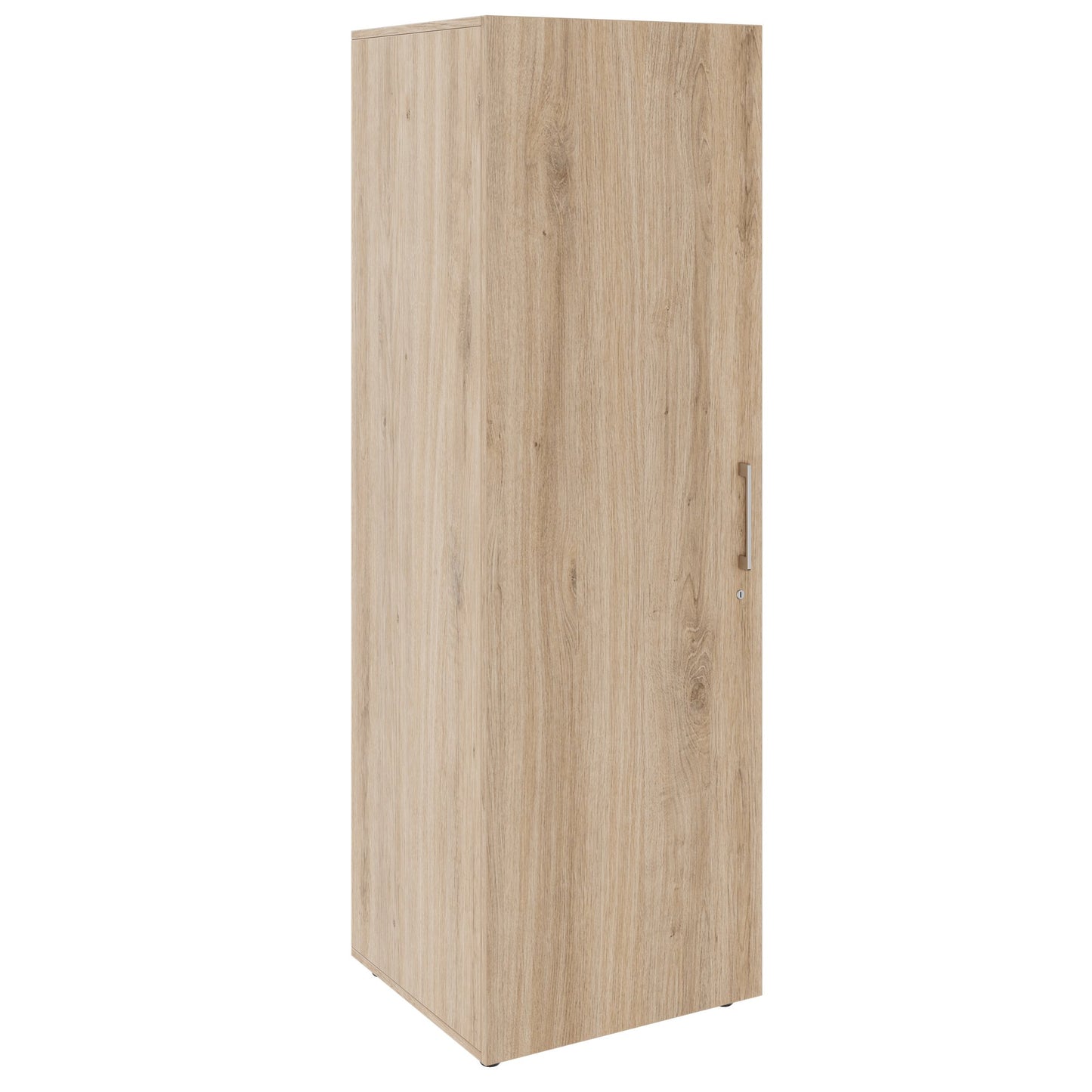 PRO Gabinetto di Cloakroom | 5 OH, 400 - 600 x 1880 mm, morbido, quercia naturale