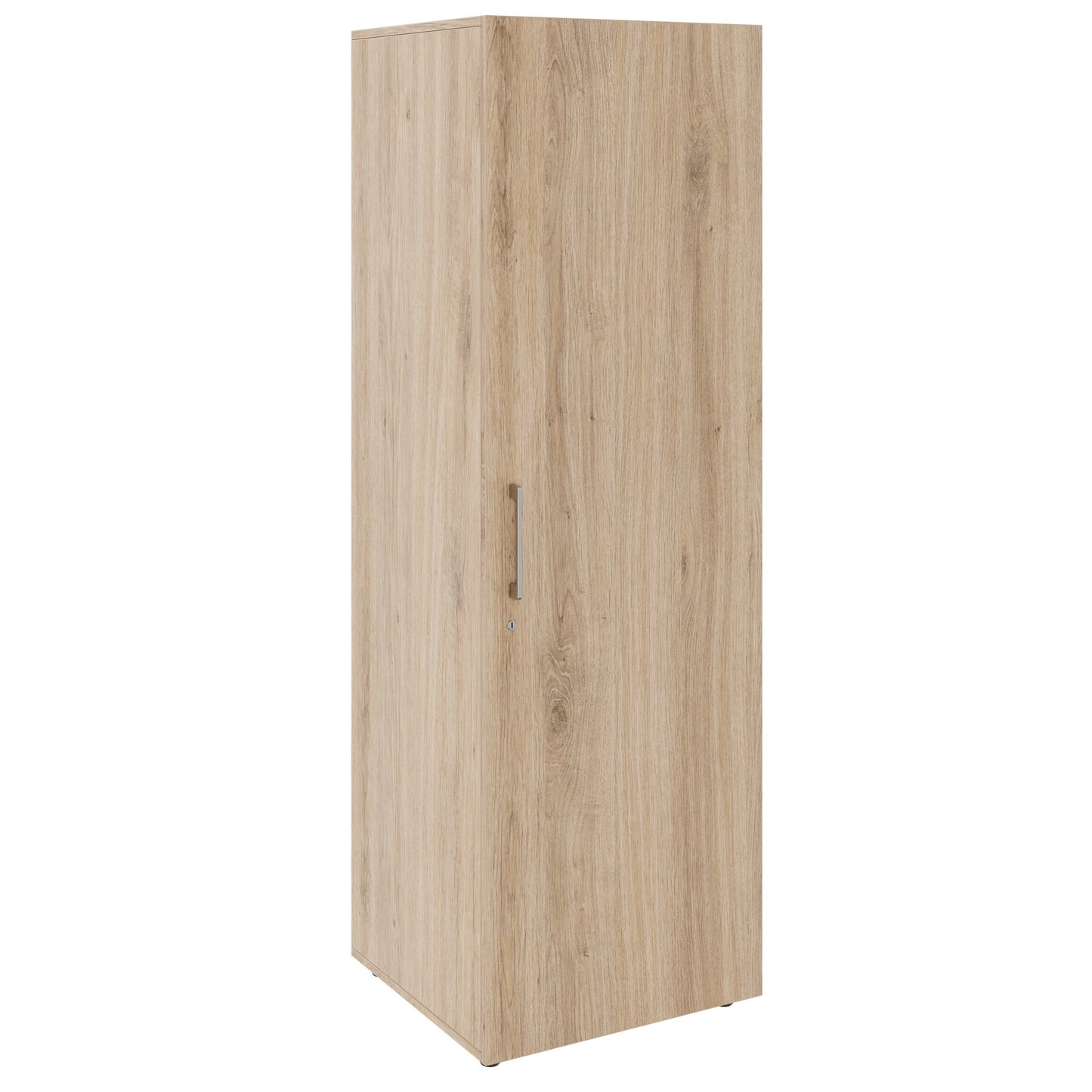 PRO Gabinetto di Cloakroom | 5 OH, 400 - 600 x 1880 mm, morbido, quercia naturale