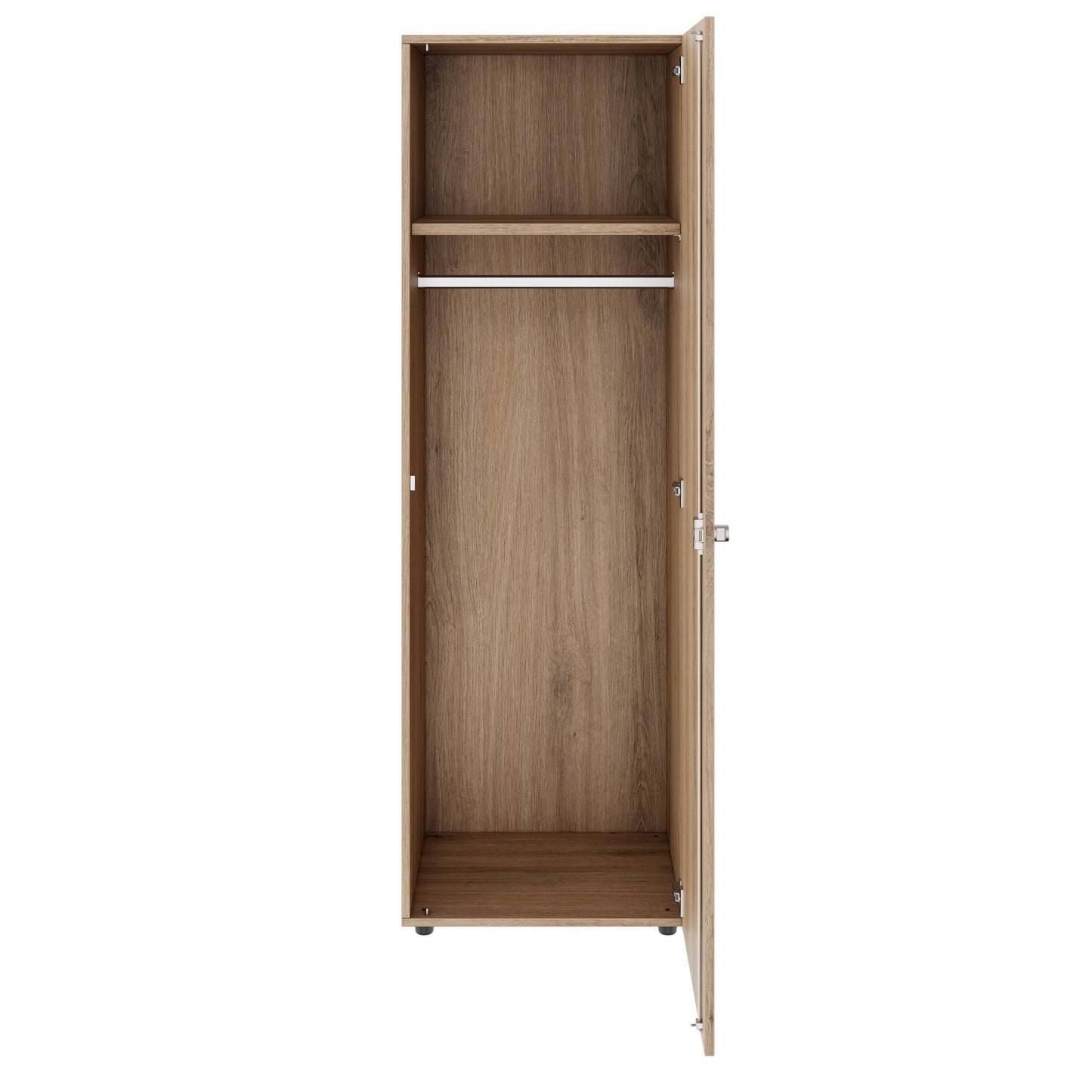 PRO Gabinetto di Cloakroom | 5 OH, 400 - 600 x 1880 mm, morbido, quercia naturale