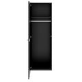 PRO Garderobenschrank | 5 OH, 400 - 600 x 1880 mm, Soft-Close, Schwarz - 3 Thumbnail Image