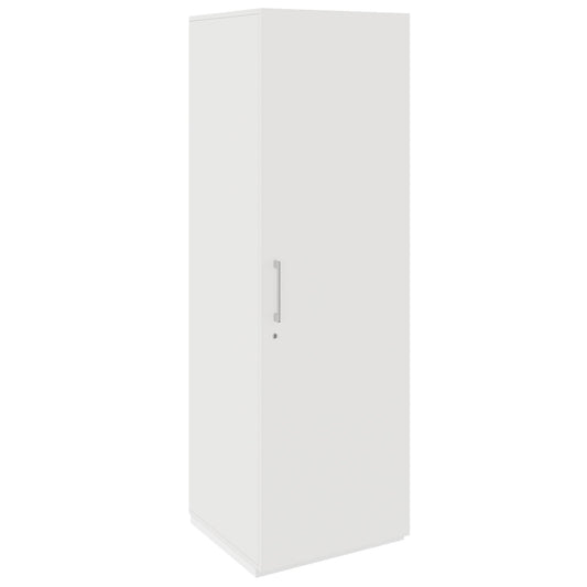 PRO Gabinetto di Cloakroom | 5 OH, 400 - 600 x 1880 mm, morbido, bianco