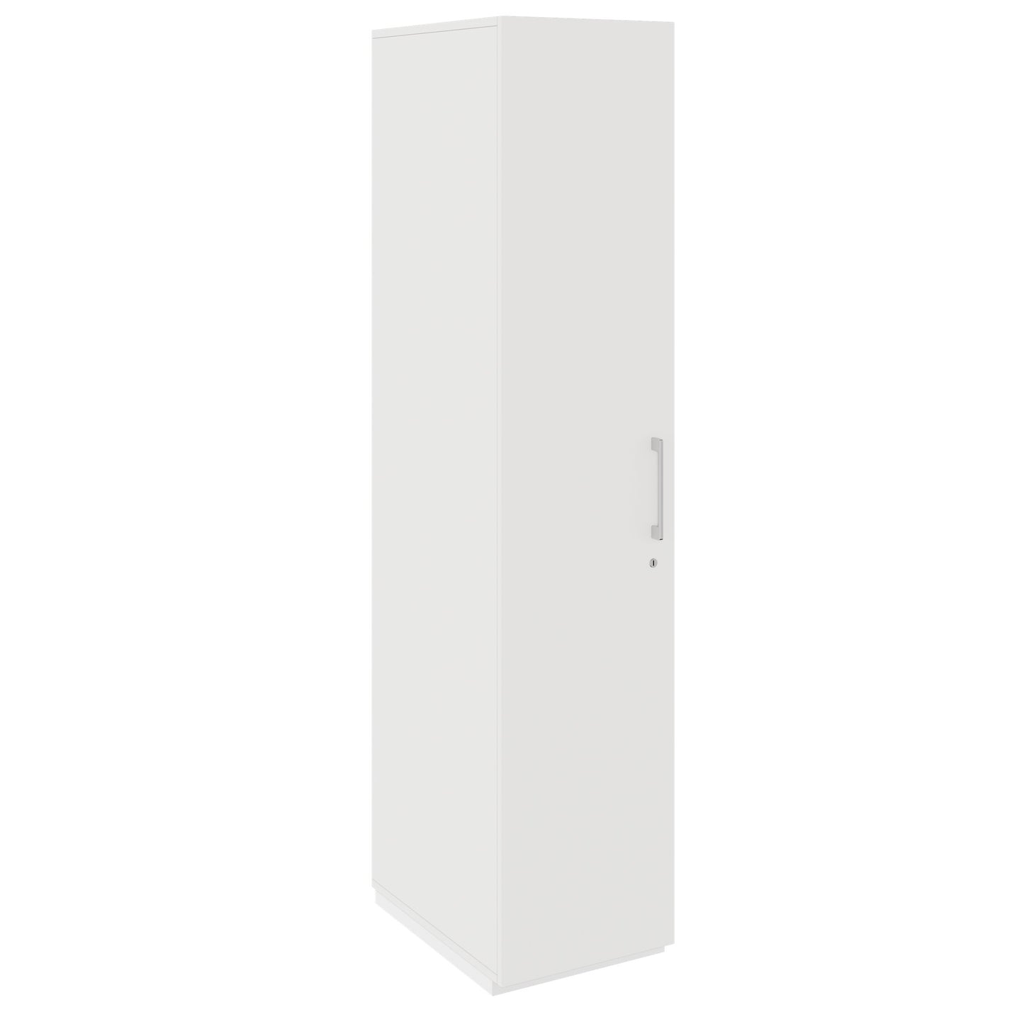 PRO Gabinetto di Cloakroom | 5 OH, 400 - 600 x 1880 mm, morbido, bianco