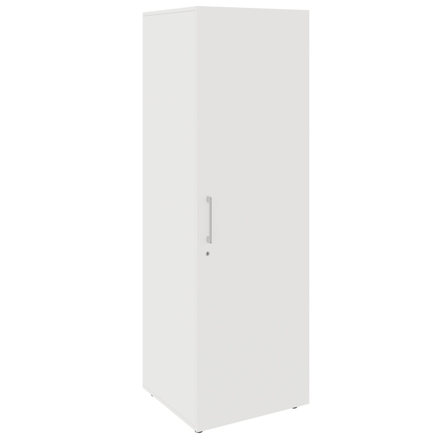 PRO Gabinetto di Cloakroom | 5 OH, 400 - 600 x 1880 mm, morbido, bianco