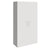 PRO Gabinetto di Cloakroom | 5 OH, 800 - 1000 x 1880 mm, morbido -close, grafite / bianco