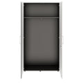 PRO Garderobenschrank | 5 OH, 800 - 1000 x 1880 mm, Soft-Close, Graphit / Weiß - 3 Thumbnail Image