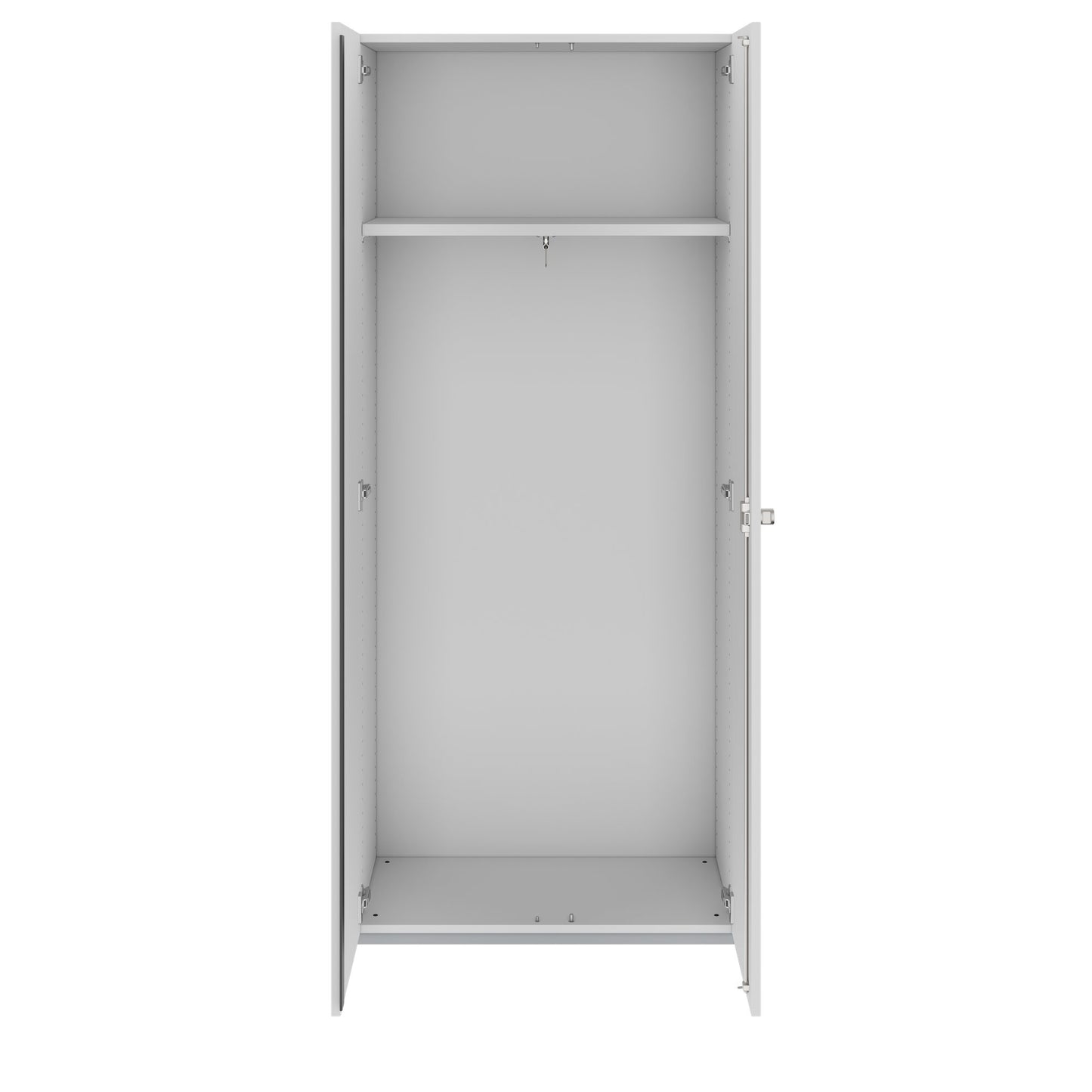 PRO Gabinetto di Cloakroom | 5 OH, 800 - 1000 x 1880 mm, morbido -close, grigio