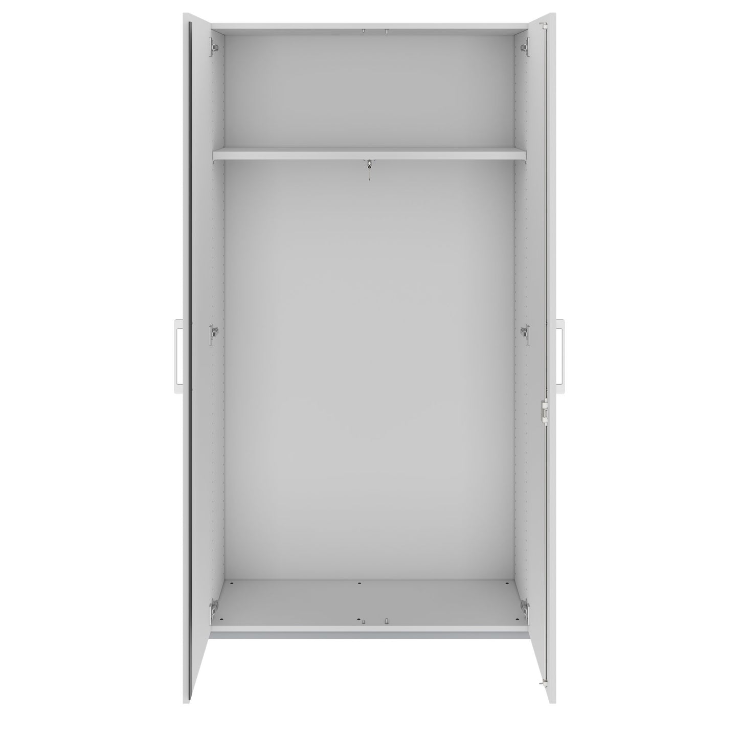 PRO Gabinetto di Cloakroom | 5 OH, 800 - 1000 x 1880 mm, morbido -close, grigio
