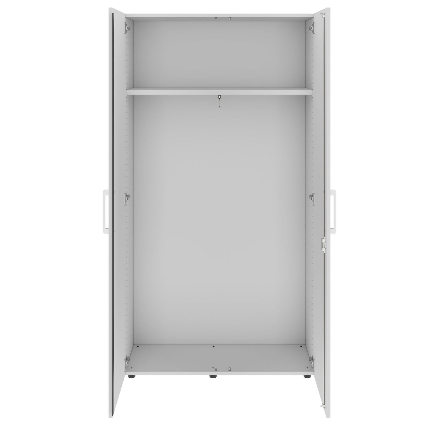 PRO Gabinetto di Cloakroom | 5 OH, 800 - 1000 x 1880 mm, morbido -close, grigio