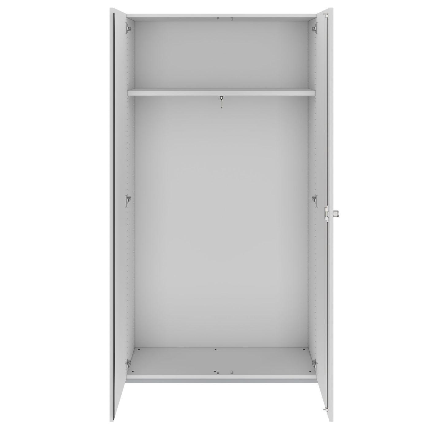 PRO Gabinetto di Cloakroom | 5 OH, 800 - 1000 x 1880 mm, morbido -close, grigio