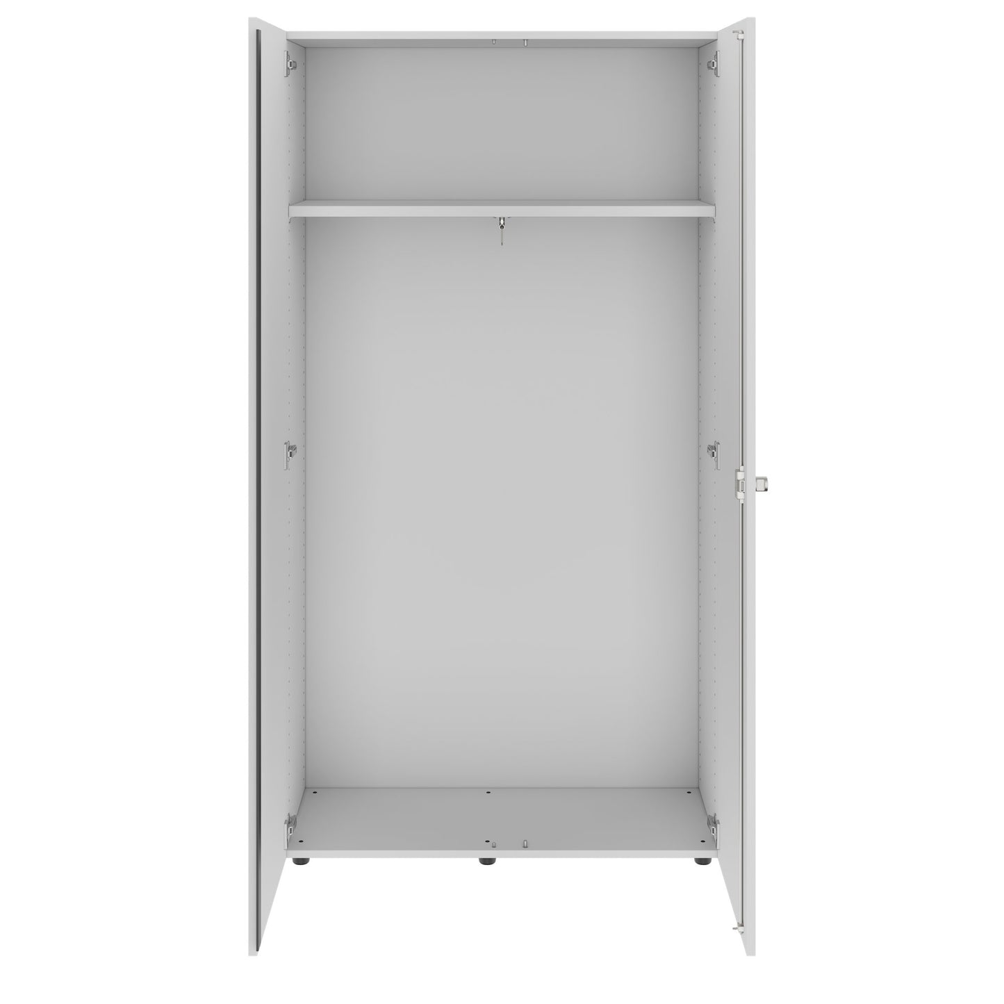 PRO Gabinetto di Cloakroom | 5 OH, 800 - 1000 x 1880 mm, morbido -close, grigio