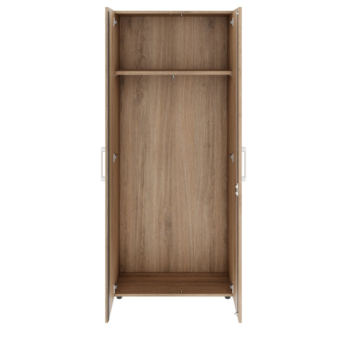 PRO Gabinetto di Cloakroom | 5 OH, 800 - 1000 x 1880 mm, morbido -close, quercia naturale