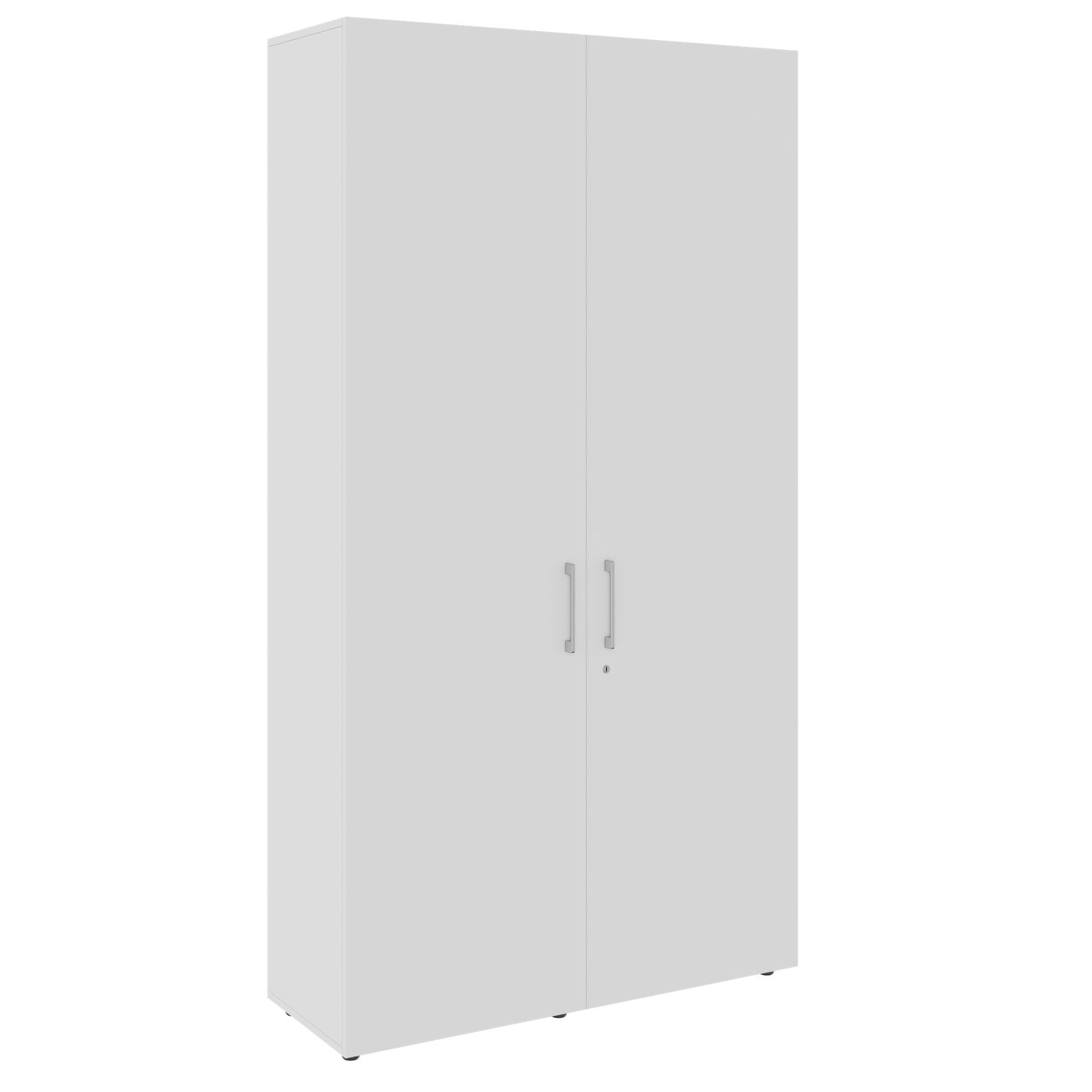 PRO Gabinetto di Cloakroom | 6 OH, 1200 x 2250 mm, con scaffale, morbido, grigio