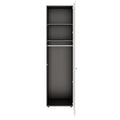 PRO Garderobenschrank | 6 OH, 400 - 600 x 2250 mm, Soft-Close, Graphit / Weiß - 3 Thumbnail Image