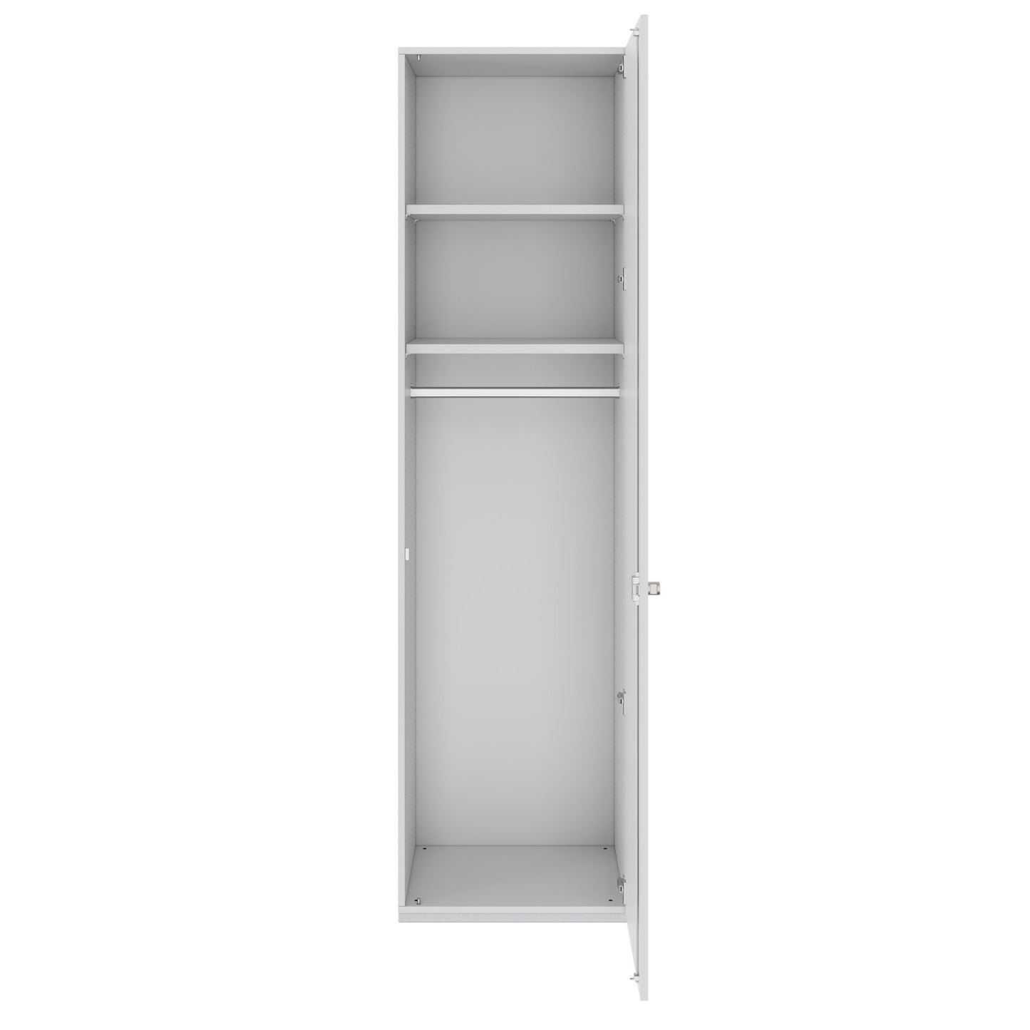 PRO Gabinetto di Cloakroom | 6 OH, 400 - 600 x 2250 mm, morbido, grigio