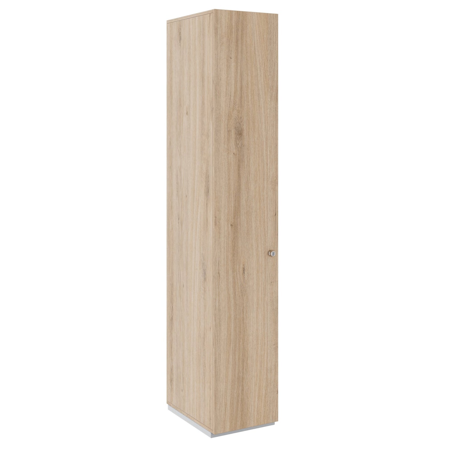PRO Gabinetto di Cloakroom | 6 OH, 400 - 600 x 2250 mm, morbido -close, area naturale