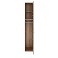 PRO Garderobenschrank | 6 OH, 400 - 600 x 2250 mm, Soft-Close, Natureiche - 3 Thumbnail Image