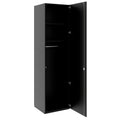 PRO Wardrobe cabinet | 6 OH, 400 - 600 x 2250 mm, soft-close, black - 7 Thumbnail Image